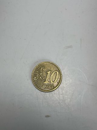 Moneda 10 Céntimos España Cervantes 1999