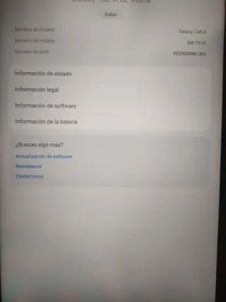 Tablet Samsung Galaxy