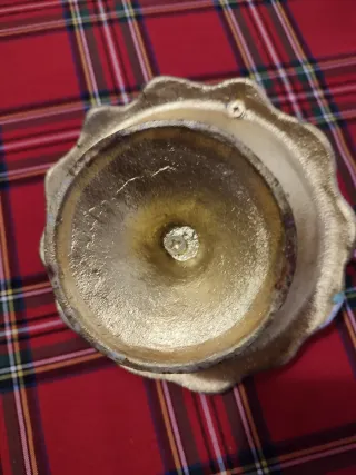 Svuota tasche in metallo con uccellino