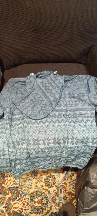 Chubasquero estampado talla M