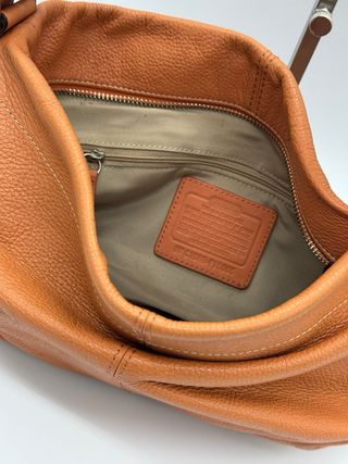 Bolso Coach Naranja Piel