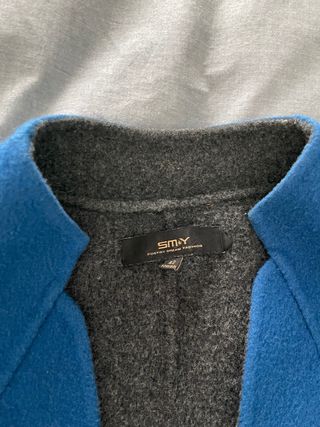 Abrigo azul mujer – Casi nuevo