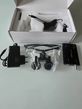 Gafas Microscópicas LED Headlight Nuevas