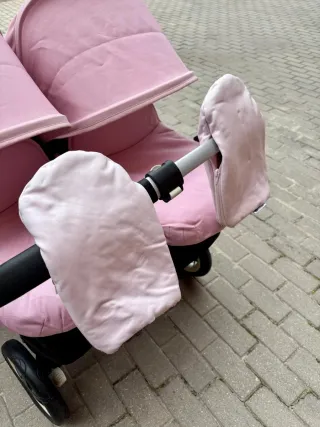 Bugaboo Donkey Silla Gemelar Rosa