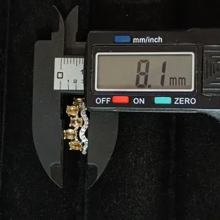 Anillo Citrino Natural Ajustable Plata