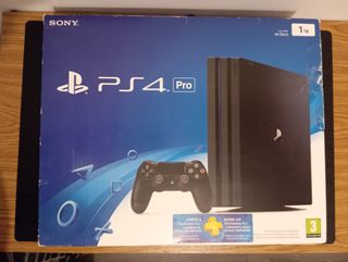 PS4 Pro 1TB + 2 Mandos (Negro y Blanco)