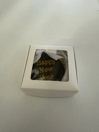 Pallina Happy New Year artigianale