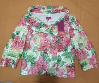 Chaquetilla torera HG  floral.