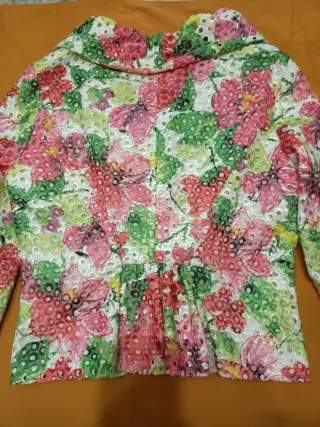 Chaquetilla torera HG  floral.