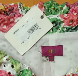 Chaquetilla torera HG  floral.