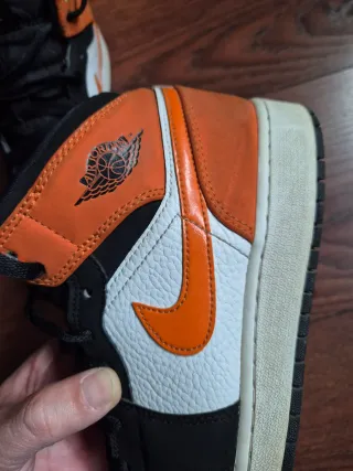 Zapatillas Jordan Mid Naranja