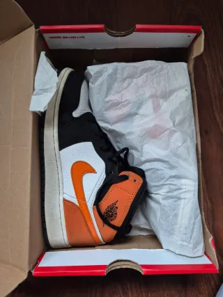 Zapatillas Jordan Mid Naranja