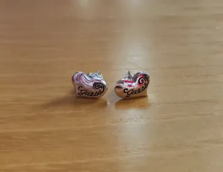 Pendientes Guess Corazón Plata