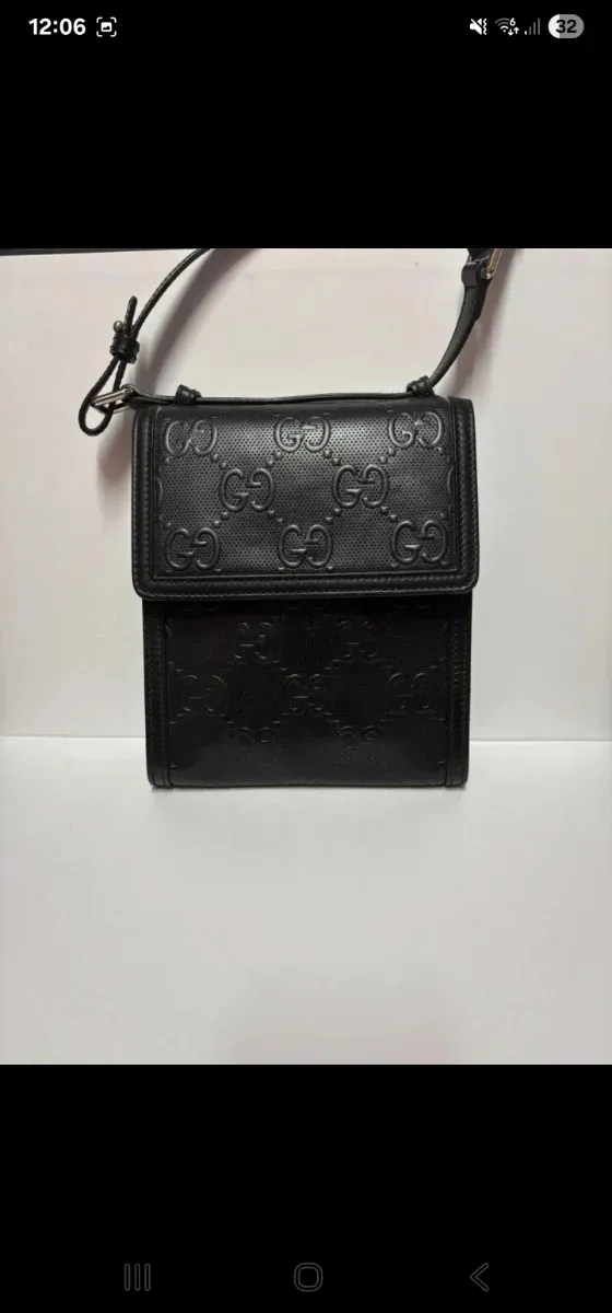 Bolso bandolera Gucci negro original