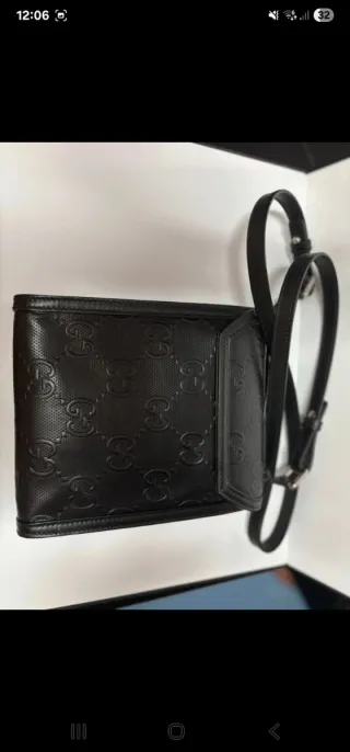 Bolso bandolera Gucci negro original