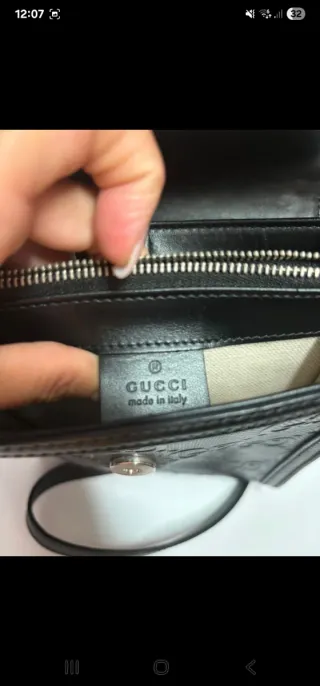 Bolso bandolera Gucci negro original