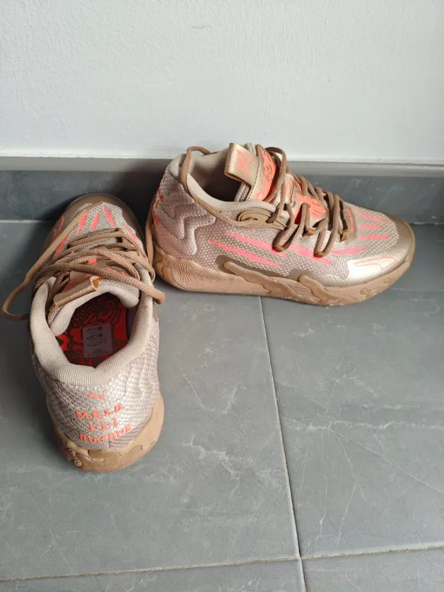Puma Melo Zapatillas Deportivas Doradas Naranja