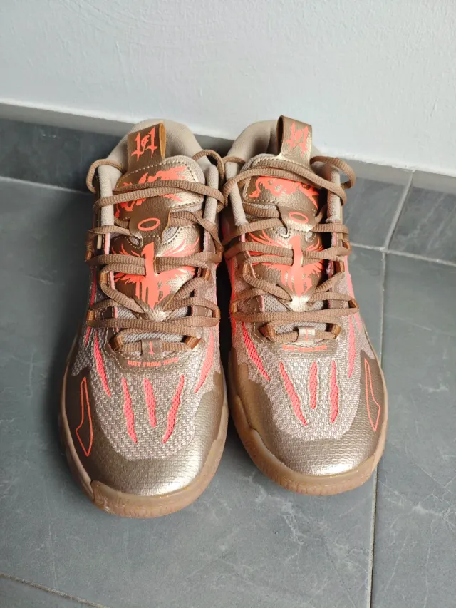 Puma Melo Zapatillas Deportivas Doradas Naranja