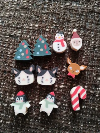 Stella Magica con Matita e Gommine Natale