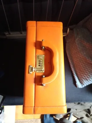 Maletín Nilson Piel Sintética Naranja