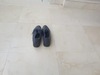 Zapatos de piel 24 horas negros