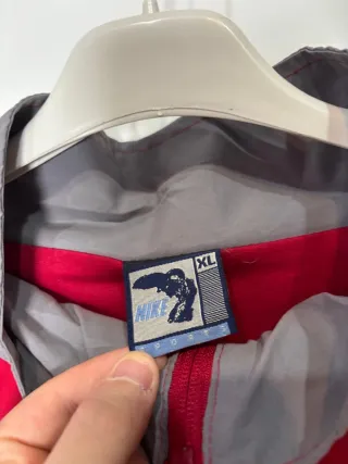 Chaqueta Nike Vintage 90s Y2K trackjacket sudadera