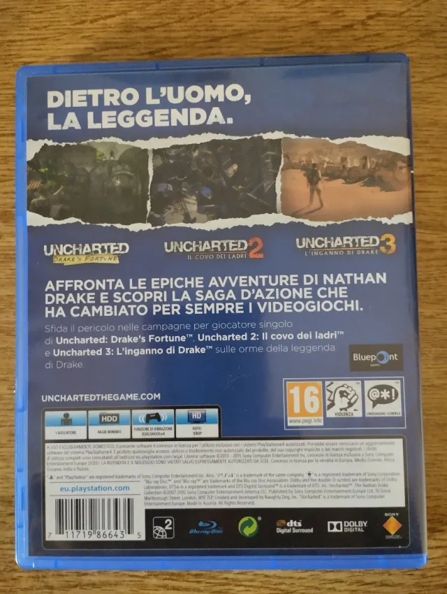 Uncharted: The Nathan Drake Collection PS4