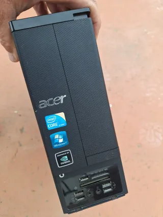 Ordenador Acer Negro