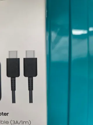 Caricabatterie Samsung 15W PD + Cavo USB-C 3A da 1