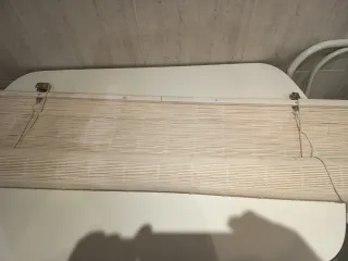 Persiana enrollable de bambú