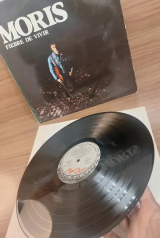 Vinilo Moris - Fiebre de Vivir (1978) Original