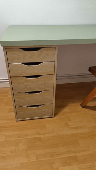 Escritorio Ikea Lagkapten Verde