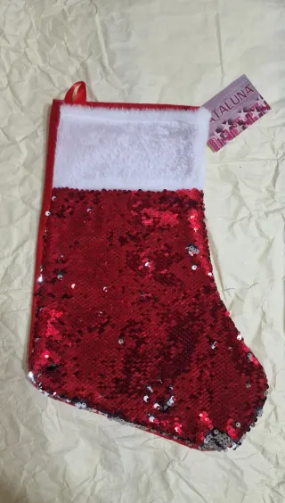 Calze Befana Nataluna 36x20cm Set 4pz