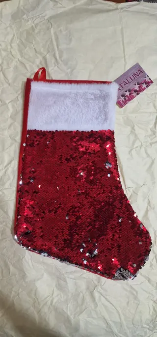 Calze Befana Nataluna 36x20cm Set 4pz