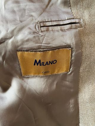 Americana Milano Lana Hombre Talla M