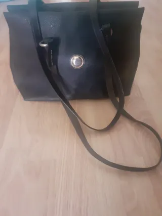 Borsa Nannini Pelle Nera