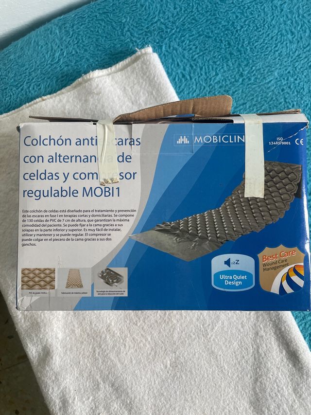 Materassino antidecubito MOBICLIN con compressore