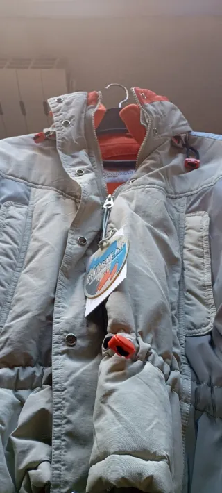 Cazadora Pull&Bear Beige/Gris