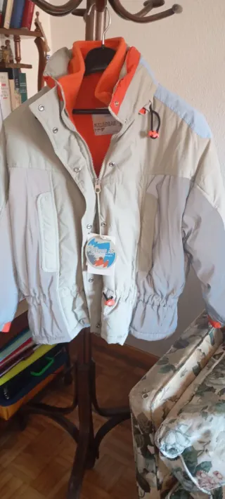 Cazadora Pull&Bear Beige/Gris