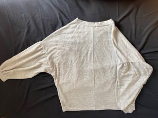 Jersey gris perlas niña