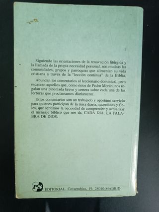 Misa de Cada Dia Pan Cotidiano Dela Palabra Dios