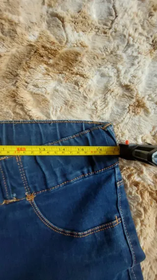 Pantalón vaquero cintura elástica