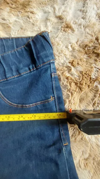 Pantalón vaquero cintura elástica