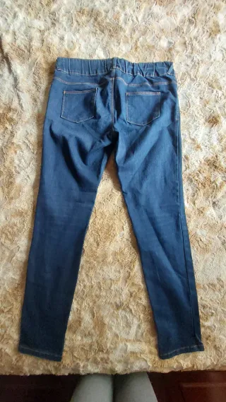 Pantalón vaquero cintura elástica