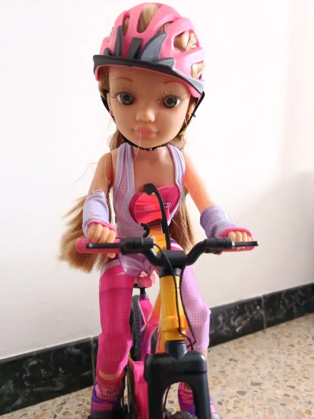 Muñeca Nancy Bicicleta