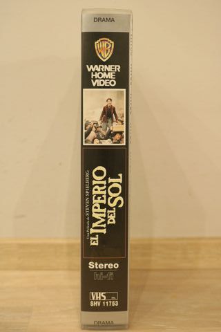 Película VHS El Imperio del Sol