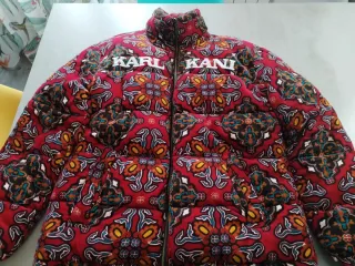 Abrigo de plumas reversible Karl Kani Hombre.