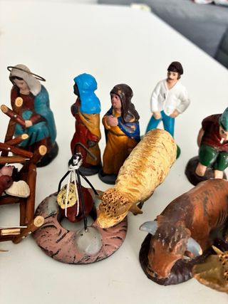 Figuras Belén, nacimiento, Reyes y Caganer