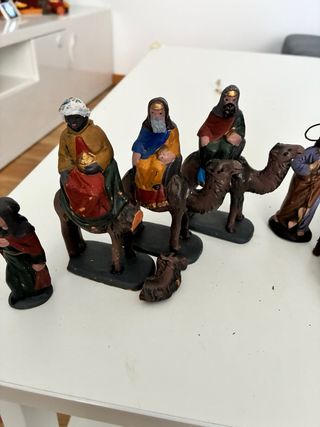 Figuras Belén, nacimiento, Reyes y Caganer