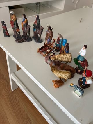 Figuras Belén, nacimiento, Reyes y Caganer